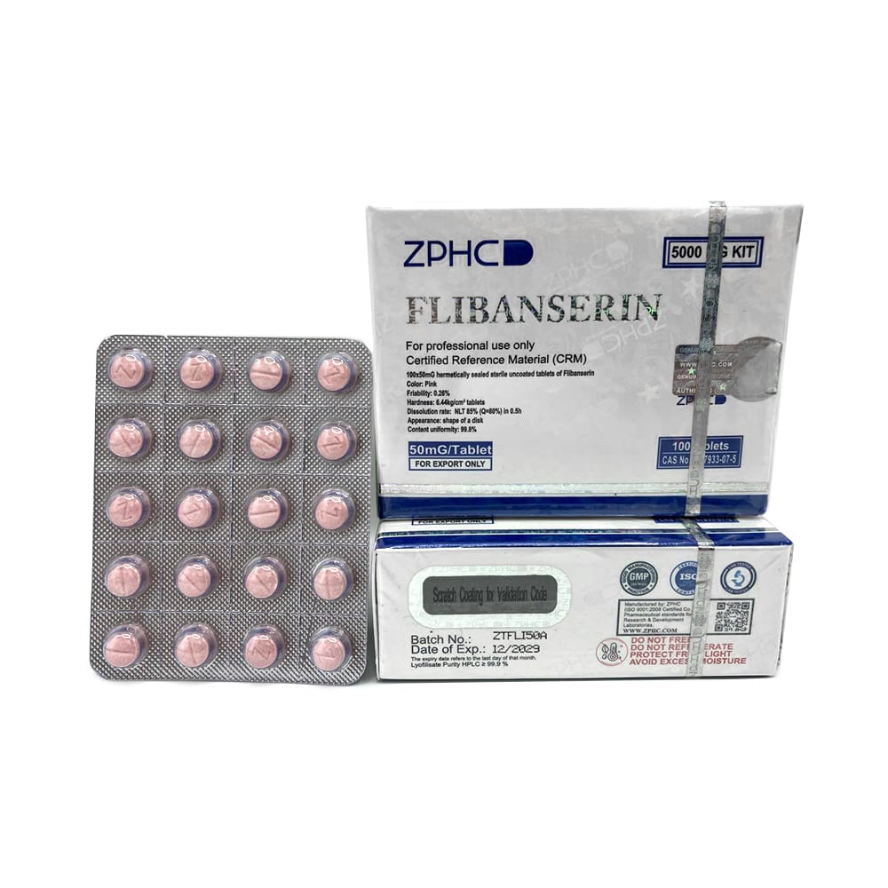 Flibanserin ZPHC — 50 mg × 100 tablets