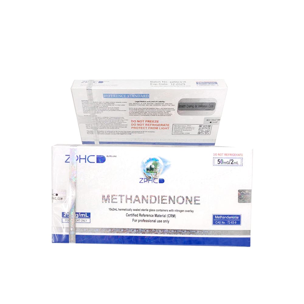 Methandienone Injectable ZPHC — 25 mg/ml (10 ampoules × 2 ml)