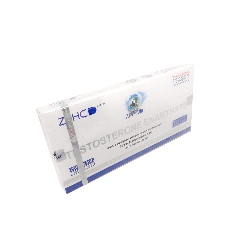 Testosterone Enanthate ZPHC — 250 mg/ml (10 ampoules × 1 ml, 2 500 mg total)